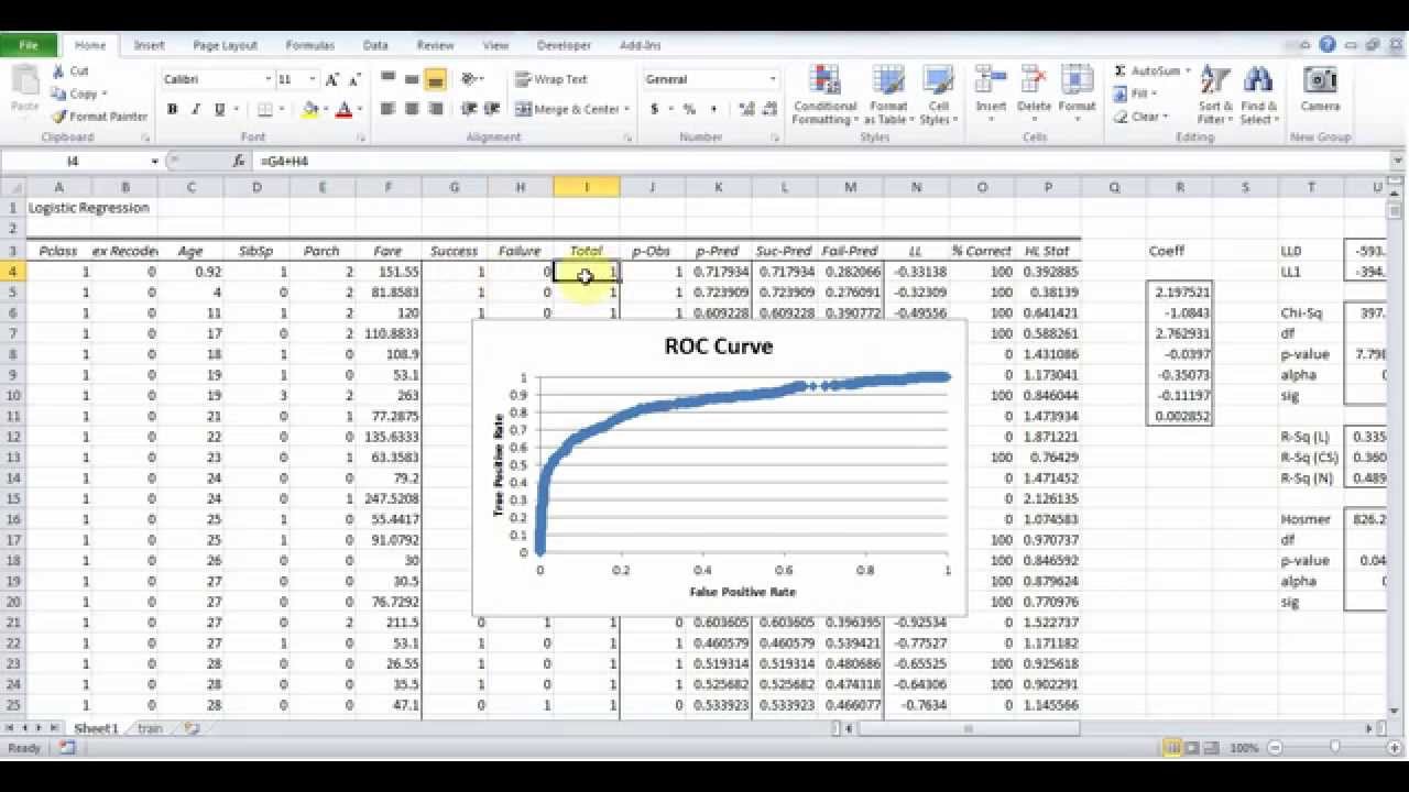how to get regression in excel for mac